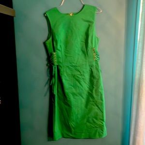 Size 8 Calvin Klein dress -green